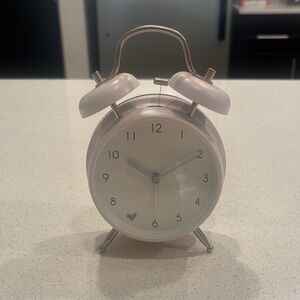 Mini Pink Alarm Clock